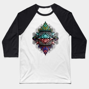 Duality Oni Mask Baseball T-Shirt